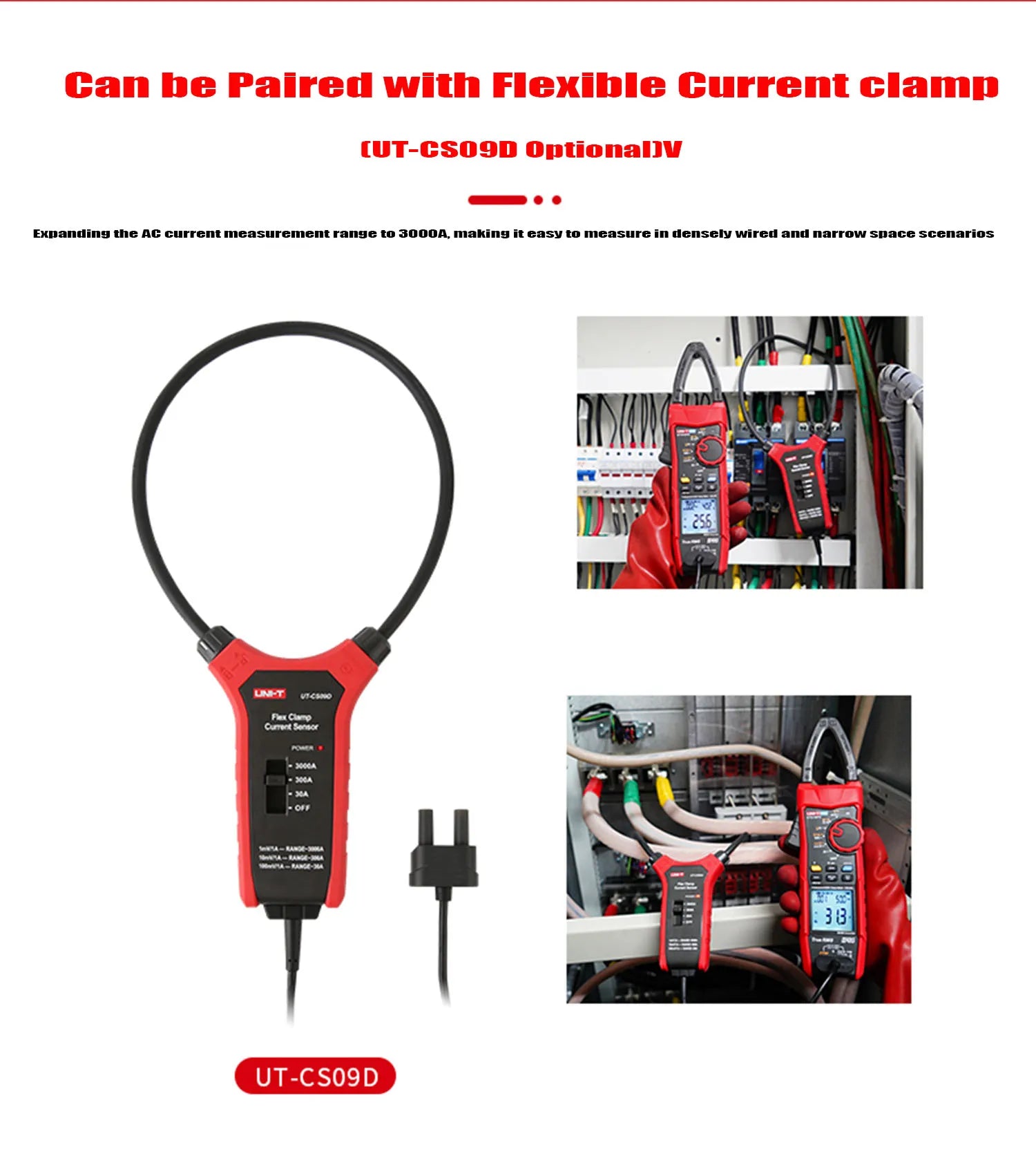 UNI-T UT219PV Clamp Meter AC DC Pliers Ammeter Voltmeter 1000A 1500V 2500V PEAK LPF Measure Digital Bluetooth Multimeter