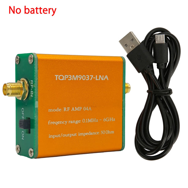 Módulo amplificador de RF TQP3M9037-LNA: amplificador de bajo ruido para un rango de frecuencia de 0,1 MHz a 6 GHz, amplificación de señal I2S2.