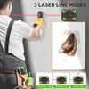Huepar Digital Angle Gauge AG2L 3-1N-1 Digital Angle Gauge Magnetic with Laser Level detail image 2