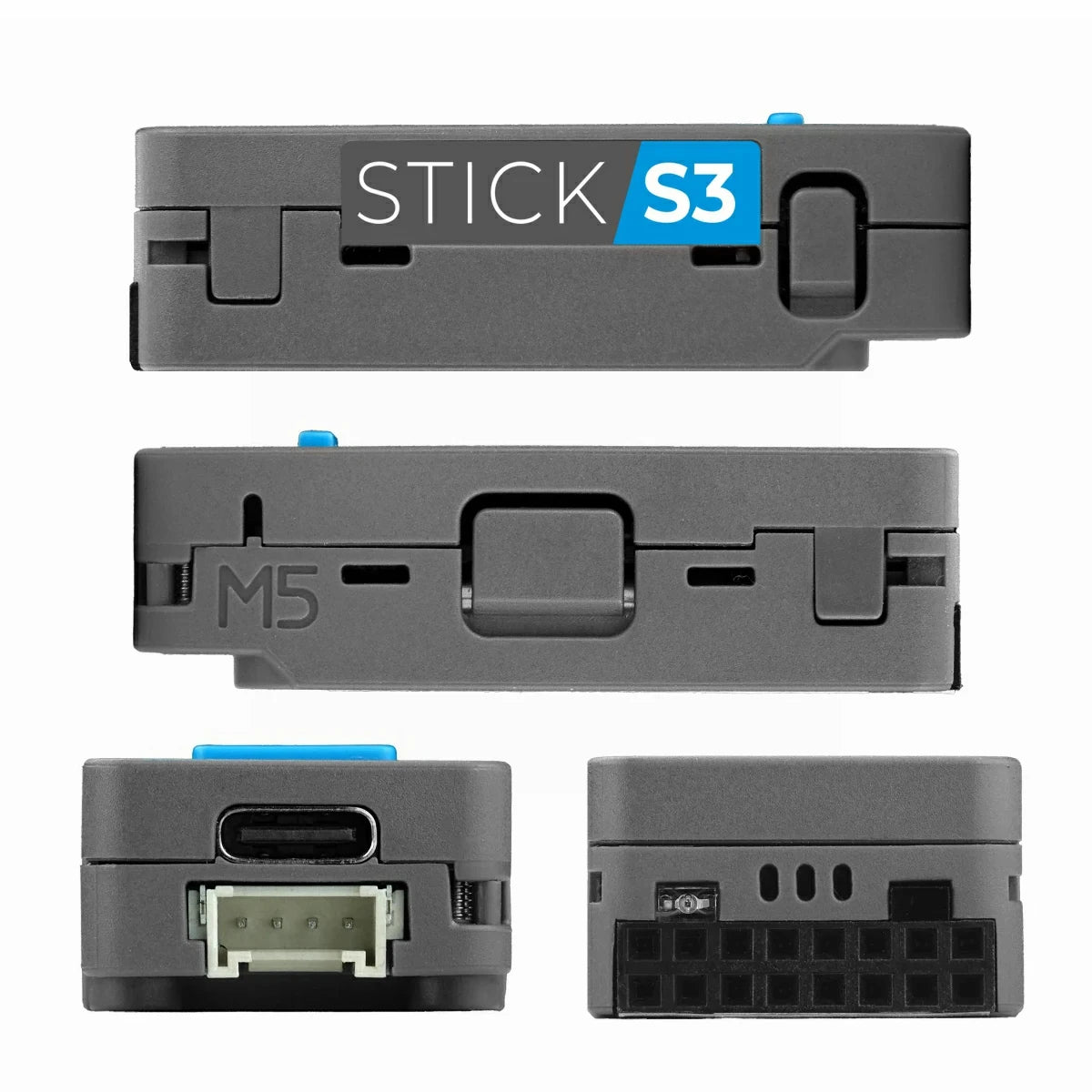 M5Stack StickS3 StickC PLUS2 Upgraded Version ESP32-S3 8MB Programmable Controller BT WiFi For IoT Project Development