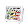 5-in-1 Air Quality Detector Temperature Humidity Meter CO2 HCHO TVOC Air Quality Monitor Tester Tool Larg product image