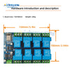 ESP8266 ESP-12F Development Board 8 Channels DC 7-28/5V 30A WiFi Relay Module for DIY Smart Home and Indu product image