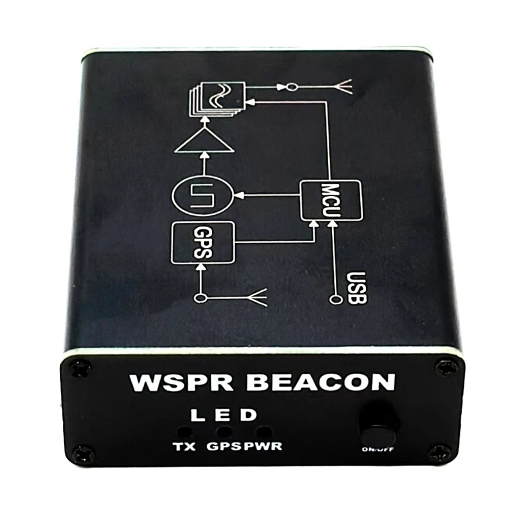 SI5351 WSPR Transmitter With TCXO And GPS Automatic QTH Positioning 23dBm For Tests detail image 5
