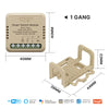 MOES Tuya Mini WiFi/Zigbee intelligens kapcsoló/fényerőszabályzó modul DIY modul fénykapcsoló 1/2 bandás távirányító Work Alexa Google Home