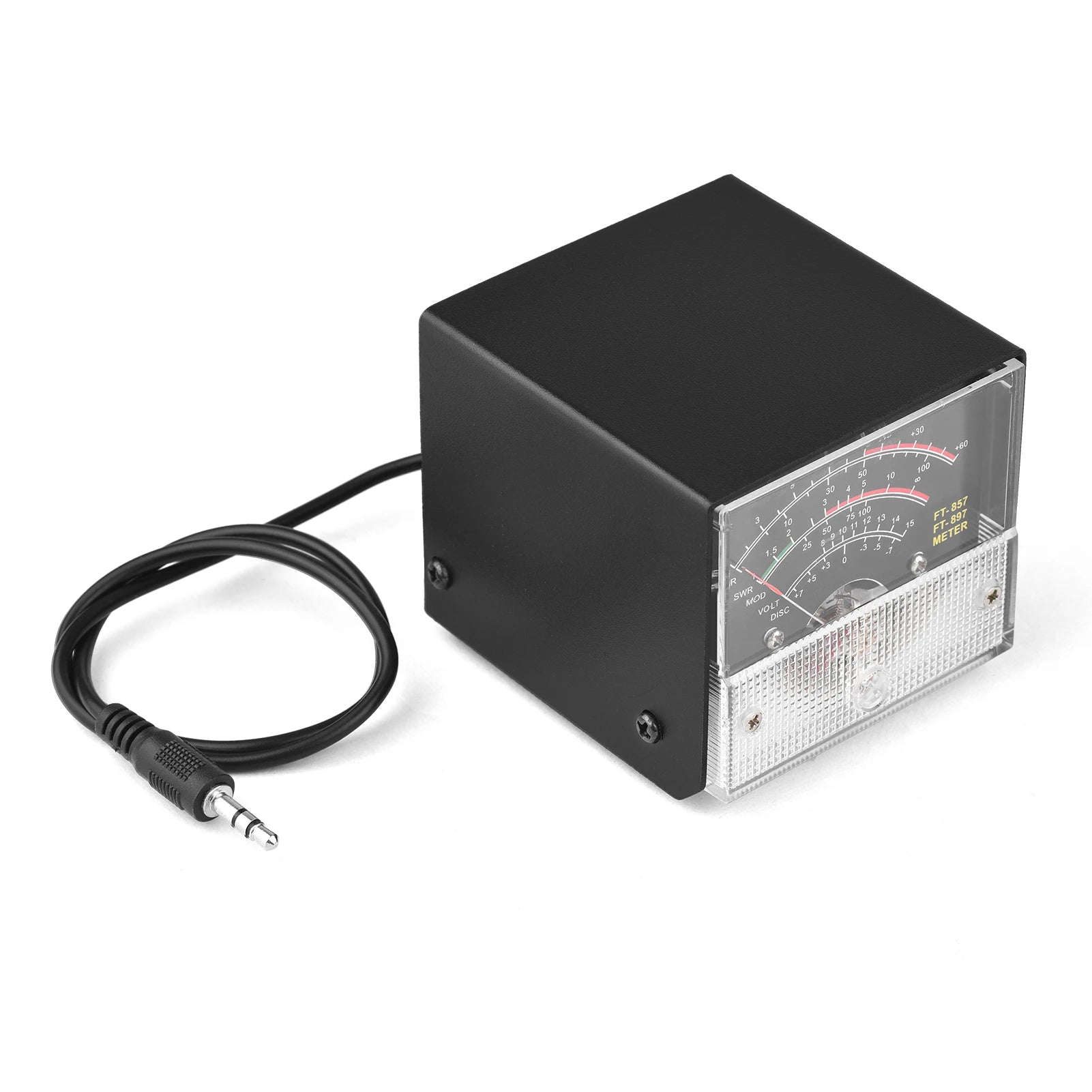 Mini SWR Power Meter External Meter Pointer Wattmeter Receive Display Meter Compatible with YAESU FT-857 FT-897