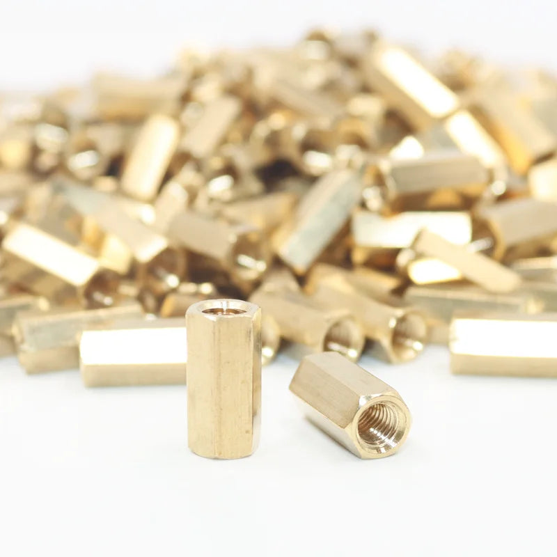 M2 M2.5 M3 M4 M5 Motherboard Standoffs Screws Nuts Kit for DIY Electronic PCB Circuit Hex Pillar Mount Male Female Brass Spacer
