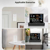 Wireless Weather Station Home RF Alarm Clock VA Color Screen In/Outdoor Thermometer Hygrometer with Weather Forecast 2025 New