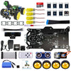 Raspberry Pi 5 Smart AI Vision 4WD Robot Car Electronic Kit DIY Learning Project Full Set with FPV Camera (Without RPi board)