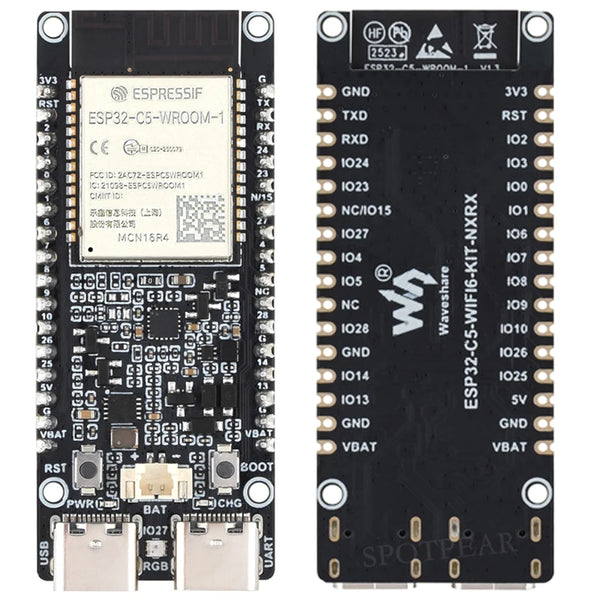 ESP32-C5 WROOM N16R4 Board Dual Band WIFI Bluetooth Thread 16MB Flash 4MB PSRAM Development detail image 5