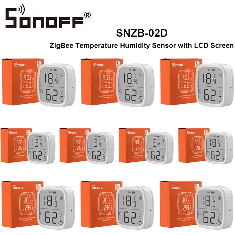 SONOFF SNZB 02D Zigbee Temperature Humidity Sensor with 2.5
