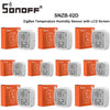 SONOFF SNZB 02D Zigbee Temperature Humidity Sensor with 2.5" LCD Screen for EWeLink SONOFF ZigBee Bridge Alexa Google Home Alice