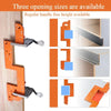 Embedded Handle Slotting Template Arc Slotting Tool Work Bar F Clamp Clip Set Suitable Wardrobe kitchen Door No Handle slotting