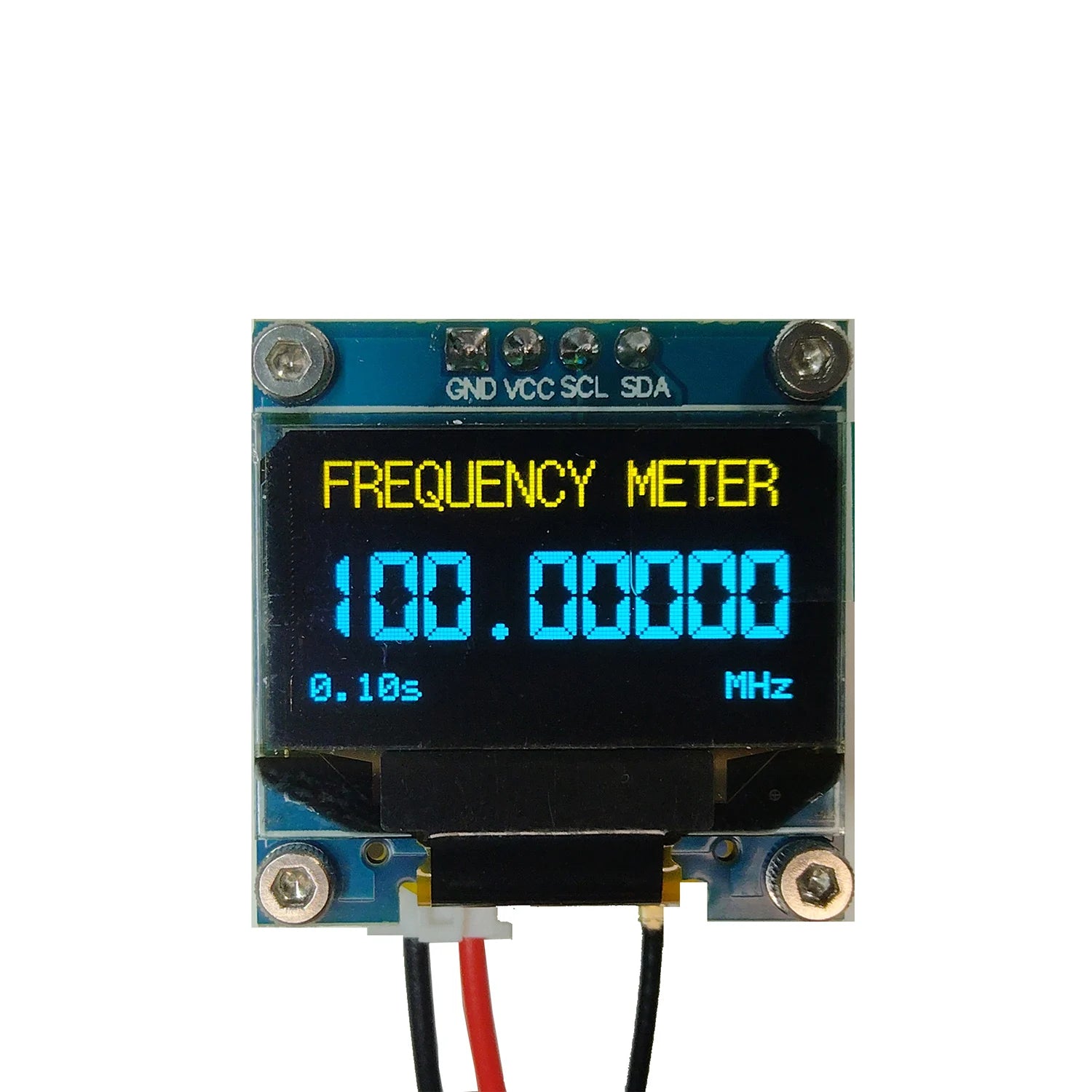 1kHz to 100MHz Frequency METER OLED Frequency Display High-Precision Frequency Counter FOR detail image 6