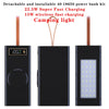 40*18650 DIY Power Bank Case Batteries Power Box Regular/PD Camping light Version Power Bank Shell  Batteries Power Shell