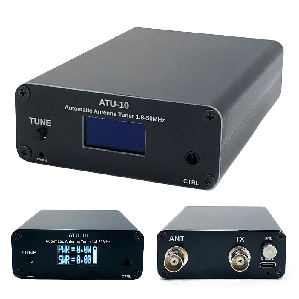 ATU-10 ATU10 QRP Antenna Tuner 1-15W Antenna Automatic Tuner 0.91 Inch OLED Display detail image 5
