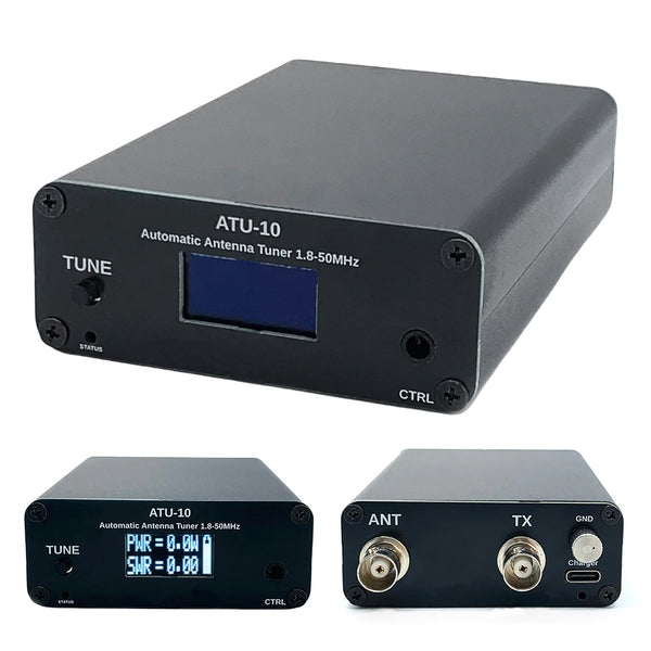 ATU-10 ATU10 QRP Antenna Tuner 1-15W Antenna Automatic Tuner 0.91 Inch OLED Display detail image 5