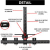Cabinet Hardware Jig Aluminum Alloy for Fast Accurate Installation Door Drawer Knob Pull Handle Adjustable Template Drill Guide
