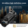 D12 4K digitális éjjellátó monokuláris 28X infravörös éjjellátó szemüveg 68MP digitális zoom Wifi teleszkóp kempingezéshez