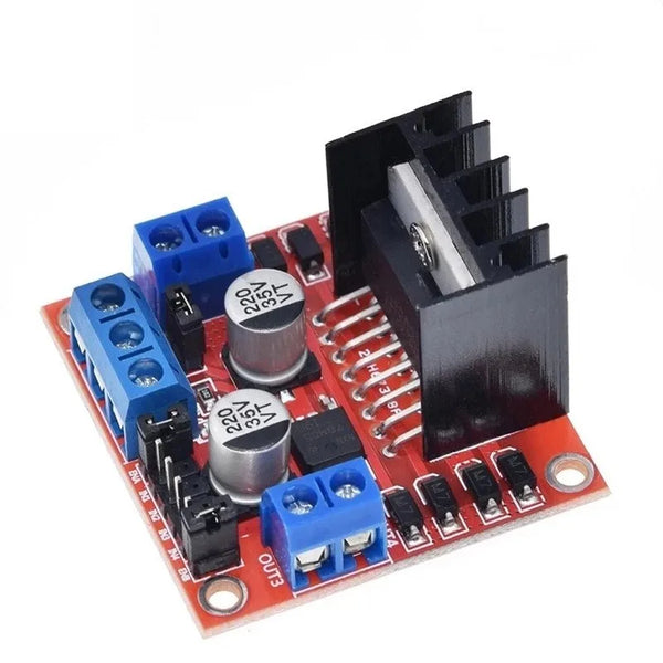 L298N DC Motor Driver Module L298N Stepper Motor Smart Car Robot Breadboard Peltier High Power L298 DC Motor Driver for Arduino