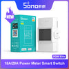 SONOFF POW Elite 16A/20A Smart Power Meter Switch LCD Screen ESP32 Chip 14s Fast Pairing Remote Control By eWeLink Google Home