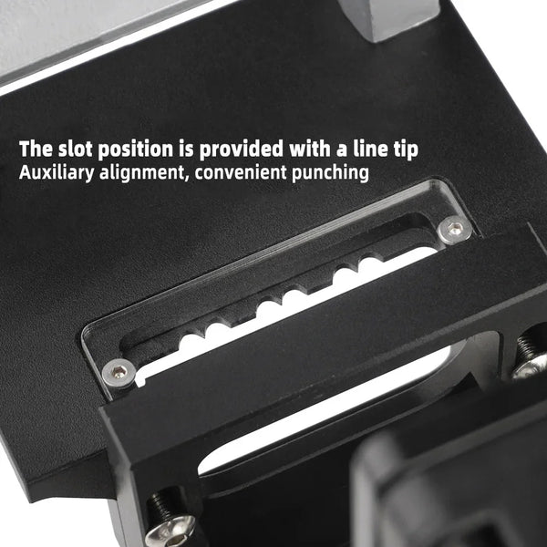 2 in 1 Mortising Jig Trimming Machine Slotting Bracket  Woodworking Slotting Locator Tool for Woodworking Furniture Splicing