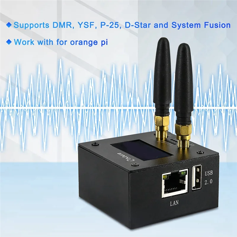New!!For Raspberry Pi Orange Pi Duplex Hotspot Raspberry Pi Mmdvm Duplex Hotspot Multi-Function Duplex Hotspot Board