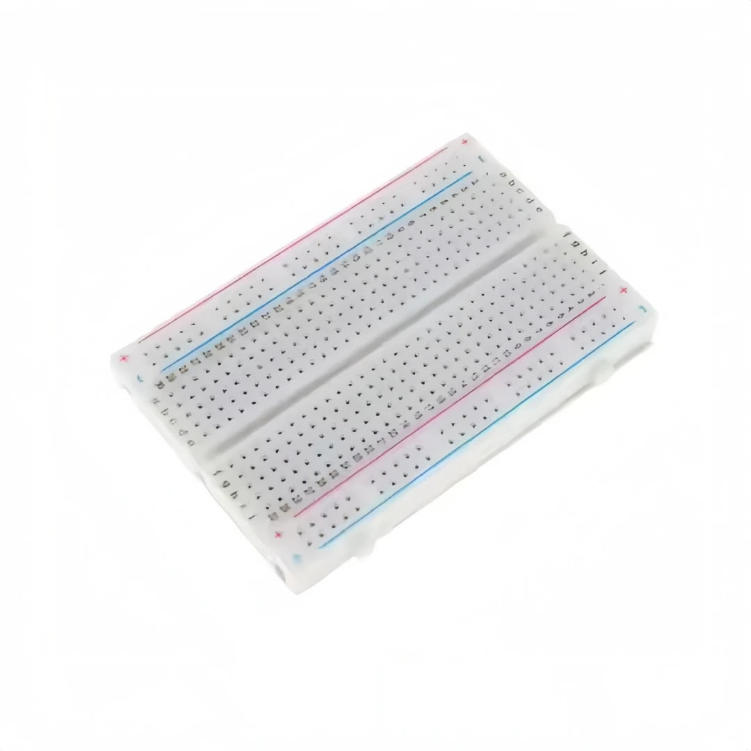 MB-102 Breadboard 400 830 Points Solderless PCB Prototype Board MB102 Power Module 65 Flexible Jumper Wires Test Develop DIY Kit