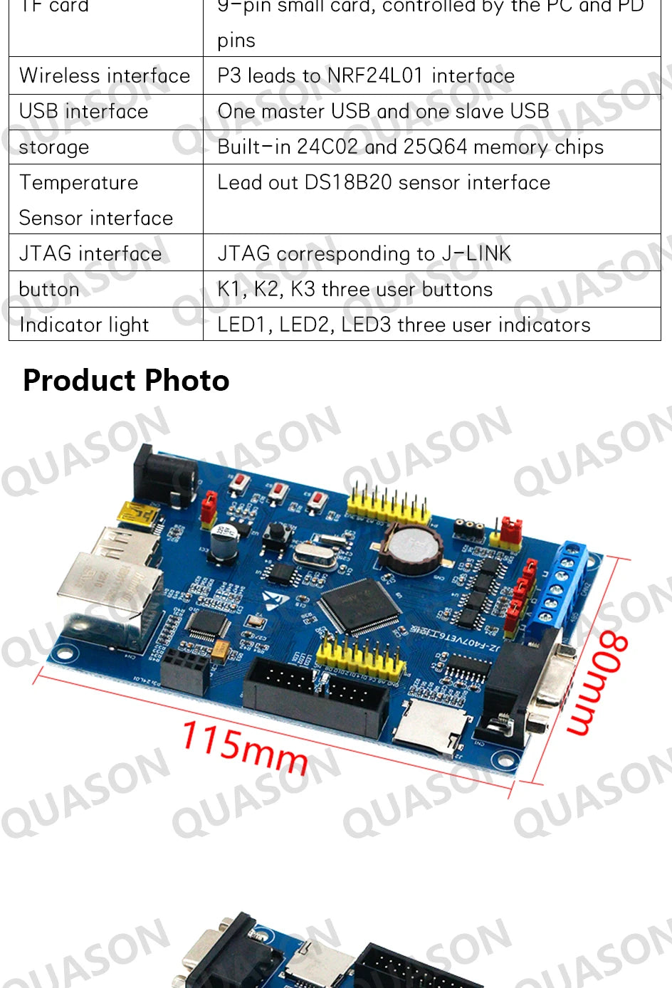 Industrial Control STM32F407VET6 Development Board RS485 Dual CAN Ethernet Networking STM32