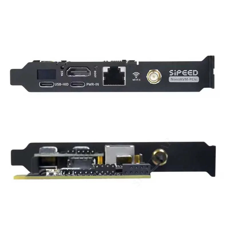 Sipeed NanoKVM PCIe Server di controllo remoto / alimentazione / manutenzione desktop UART HDMI USB RISC-V NanoKVM-PCIe per PiKVM