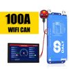 Daly BMS WiFi Active BMS 250 amperios for Lifepo4 4S 8S 24S 100A 150A 200A 500A Active Balance 1A Built-in BT 7S 24V 12V 48V
