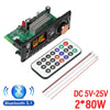 200W DIY Home Digital Amplifier MP3 Decoder Board 100W Audio Power Bluetooth 5.3 FM For detail image 10