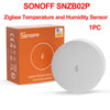 SONOFF SNZB-02P Zigbee Temperature and Humidity Sensor High Accuracy & Fast Refresh Zigbee 3.0 Compatible Comfort Alert eWelink