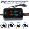KWS-DC26 Digital Voltmeter Ammeter DC8-80V Power Energy Meter Color Screen Electric Vehicle Battery Charging Detector 0-50A