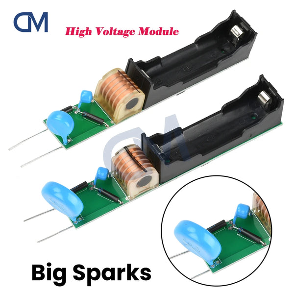 3.7V Ignition Coil Booster 20KV High Voltage Step Up Transformer arc Pulse Hipot Generator Inverter Power Supply