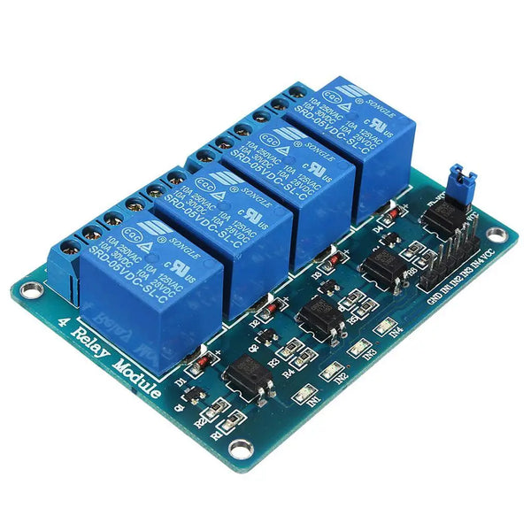 5V Relay Module for ARM Indicator 4 Channel Relay with Optocoupler