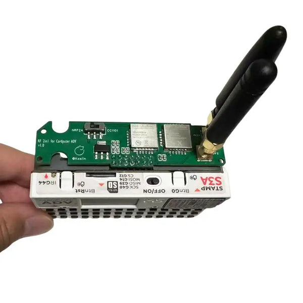 Modulo RF NRF24 ADV CC1101 per Cardcomputer M5Stack con firmware Bruce, per trasmissione e ricezione di segnali sub-GHz 2 in 1.