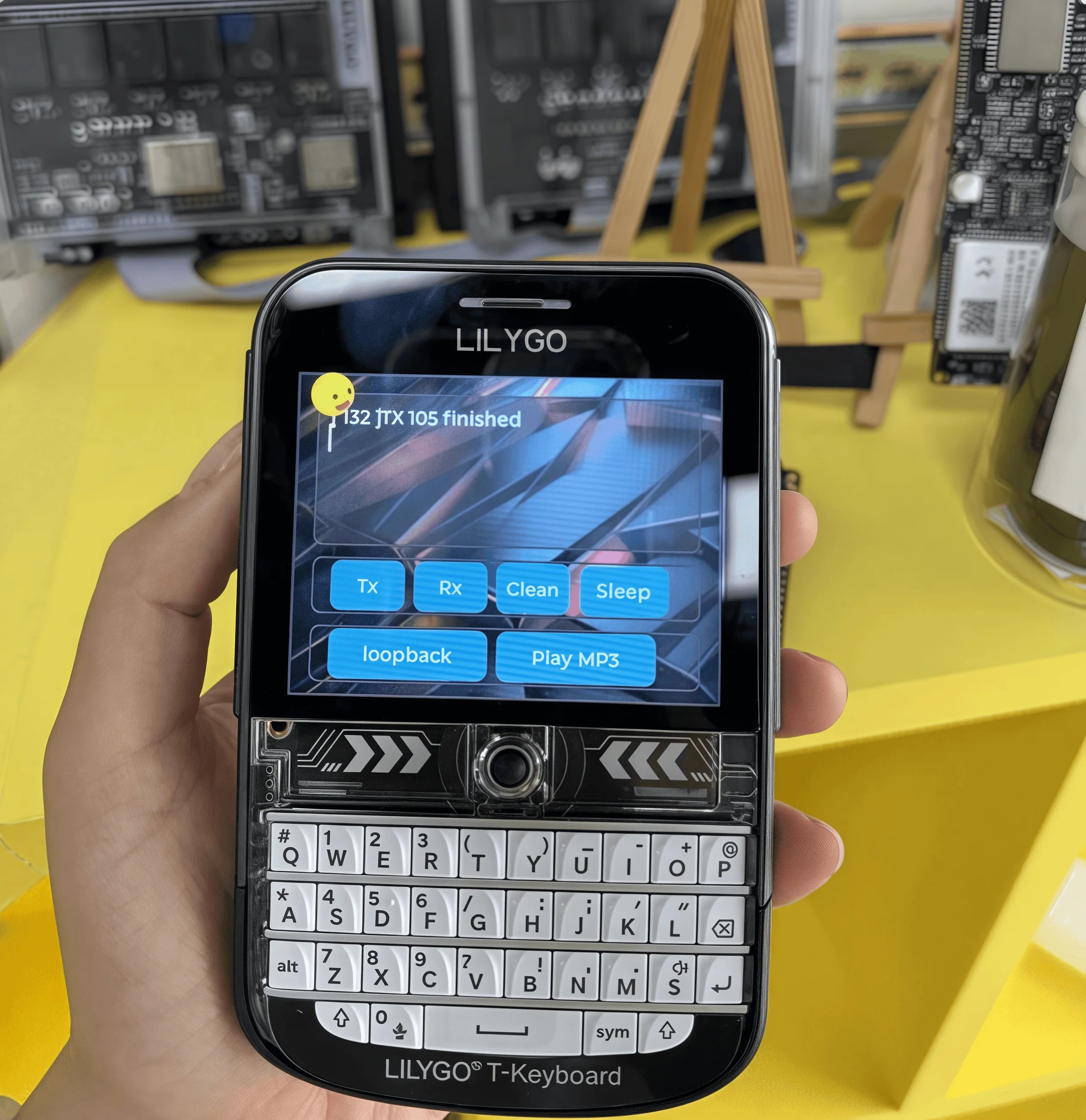 LILYGO® T-Deck Plus ESP32-S3 GPS LoRaWAN+LCD Long Distance Communication Module