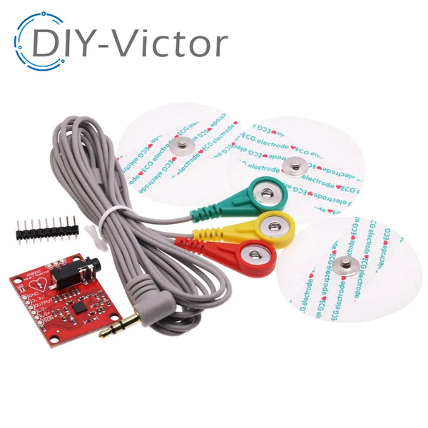 Muscle signal sensor EMG Sensor Ecg module AD8232 ecg measurement pulse heart ecg monitoring sensor kit for Arduino UNO R3