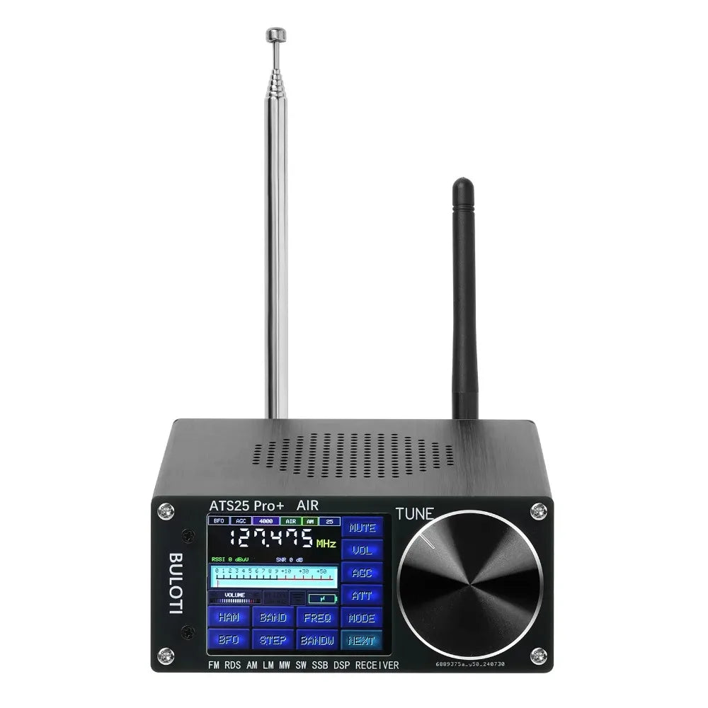 ATS25 Pro+  firmware 4.2 Bluetooth Wifi AIR band  118M-135.975MHz FM SW SSB MW LW AIR SDR Receiver Aviation Band Receiver SI5351