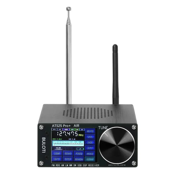 ATS25 Pro+  firmware 4.2 Bluetooth Wifi AIR band  118M-135.975MHz FM SW SSB MW LW AIR SDR Receiver Aviation Band Receiver SI5351