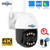 Hiseeu 4K 8MP Wifi PTZ Dual lens Camera Two-way voice AI Tracking Video Wireless Ip Surveillance Security Cameras