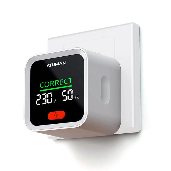 DUKA ATuMan ST2 Socket Tester Smart Socket Detector with LCD Backlit Display  Plug Tester Breaker Finder