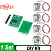 High Precision HX711 Load Cell Module with 4PCS 50kg Weight Sensors - DIY Electronic Scale Kit for Accurate Pressure Measurement