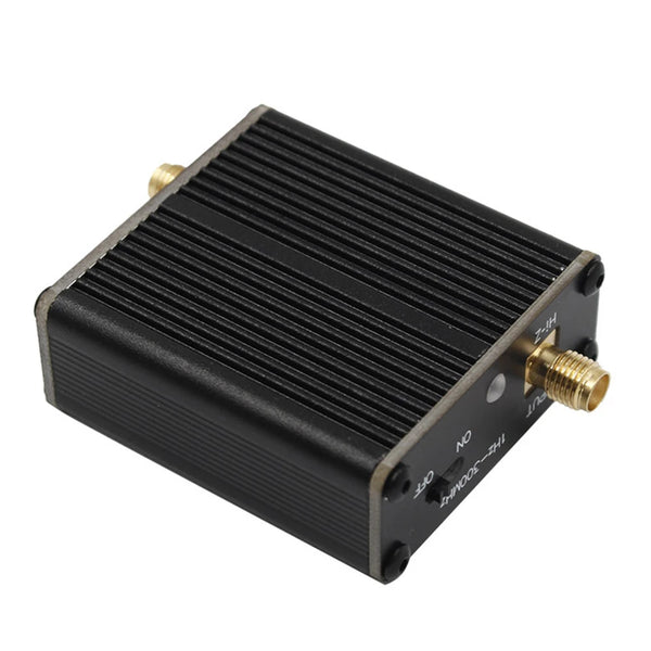 High Impedance Amplifier Small Loop Antenna 1Hz-300MHz Doughnut Short Wave Antenna 5V 600mA for HackRF One for SDR Walkie Talkie