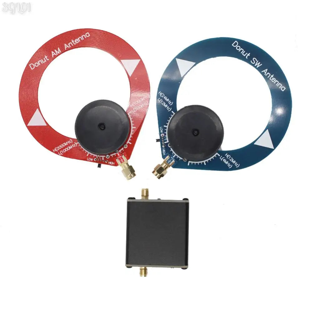 High Impedance Amplifier Small Loop Antenna 1Hz-300MHz Doughnut Short