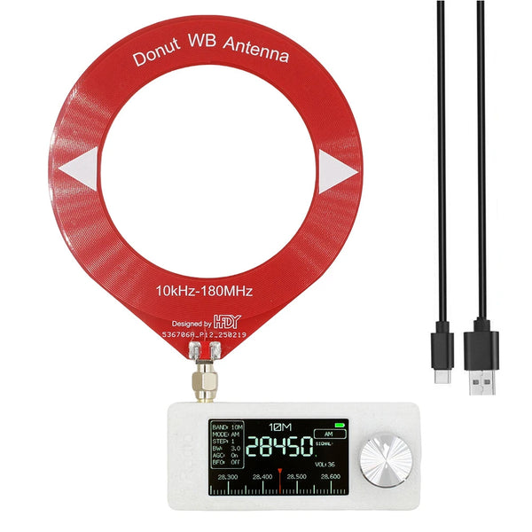 New SI4732 0.5-108mhz Pocket Mini Radio LSB USB AM FM All Band Radio Receiver with Antenna FM/AM Radio HF SW MW VHF Radio