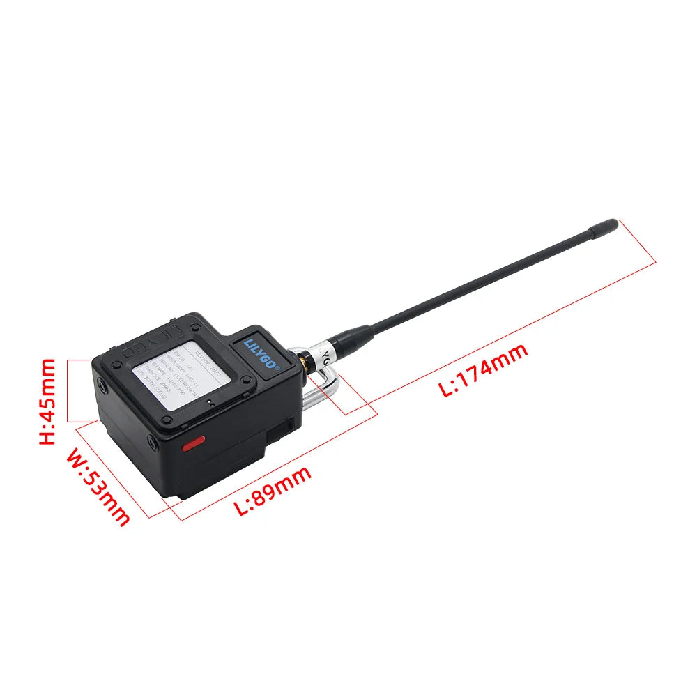LILYGO® T-Echo PLUS NRF52840 LoRa SX1262 433/868/915MHz Wireless Module GPS 1.54 E-Paper BME280 With 2400mAh Battery for Arduino