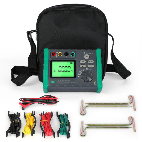 Duoyi 4100A Digital Ground Resistance Test Lightning Protection Detection Measuring Instrument Rocker Gro product image