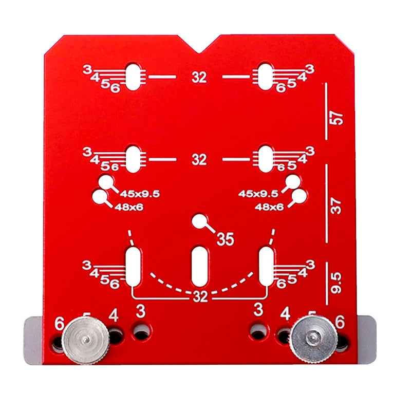 35mm Concealed Hinge Jig Kit Locator Drill Guide Set Margin Marker Hinge Hole Template Tools for Woodworking Cabinets Mounting