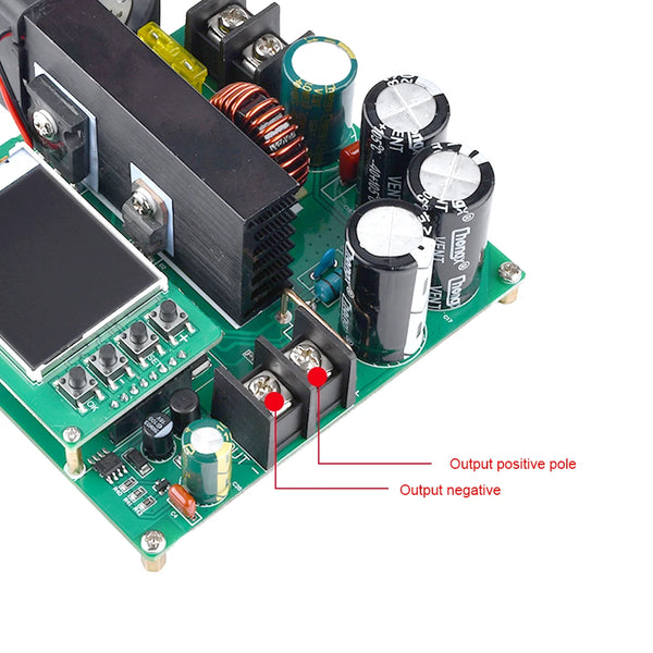 900W 15A Boost Converter DC-DC 9V~60V to 10V-120V LCD Display Control Step Up Module High detail image 11